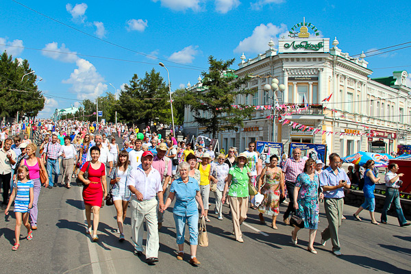 Народные гулянья в Омске