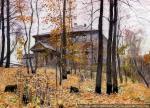 Autumn. I. Levitan. 1894. Paper, pastel