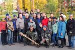 Уборка завершается традиционной фотографией на память